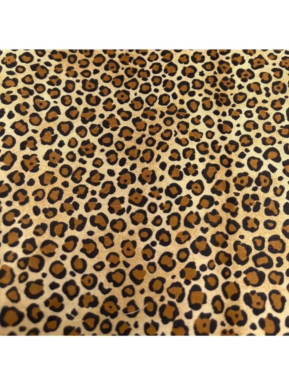 Cranston Leopard Print Cotton Fabric 32"x44" Material Sewing Craft Projects